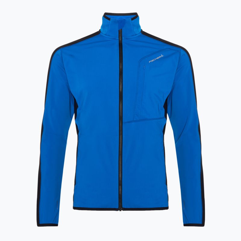 Ski Sweatshirt Hoodie Herren Fischer UP Flex prince blue