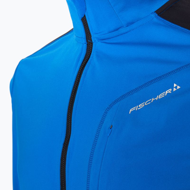 Ski Sweatshirt Hoodie Herren Fischer UP Flex prince blue 3