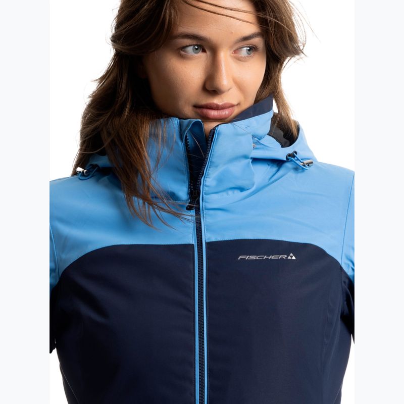 Damen-Skijacke Fischer Calista azurblau 5