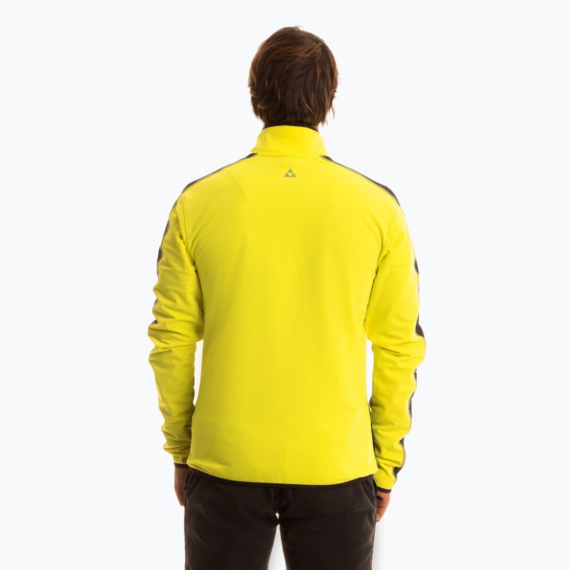 Ski Sweatshirt Hoodie Herren Fischer UP Flex fischer yellow 2