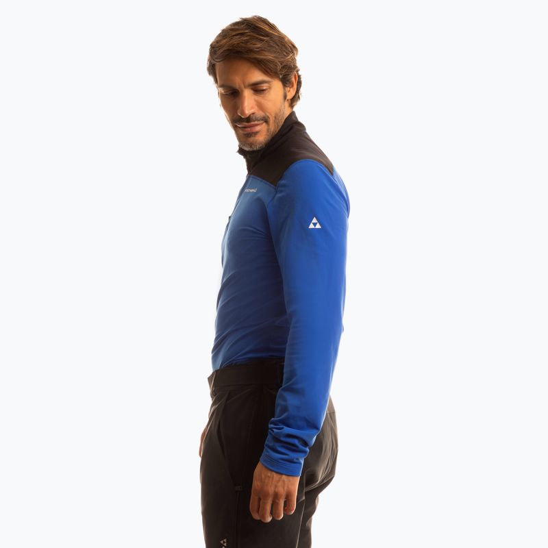 Thermoaktiver Sweatshirt Hoodie Herren Fischer Base Pro prince blue 3