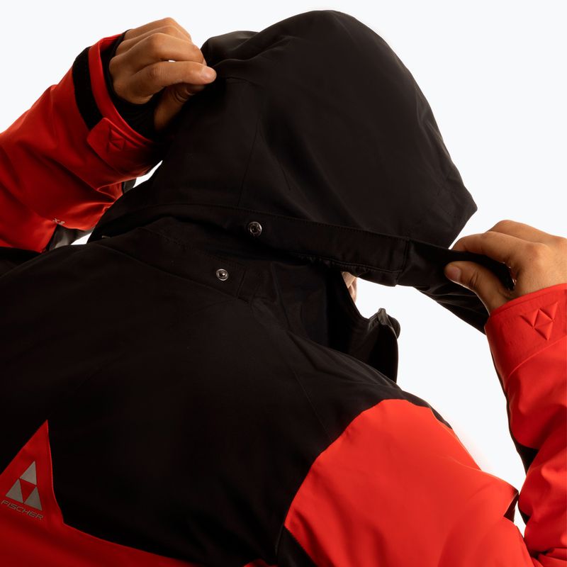 Skijacke Herren Fischer Cascade red 4
