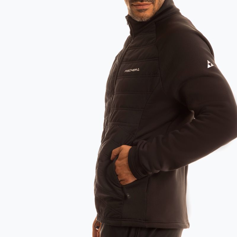 Herren-Hybridjacke Fischer Dynamic schwarz 4