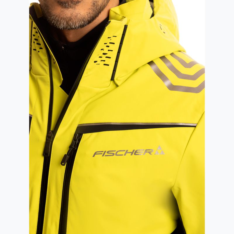 Herren Skijacke Fischer RC4 fischer gelb 3