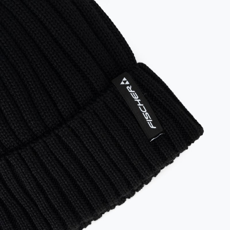 Wintermütze Fischer Logo Beanie black 3
