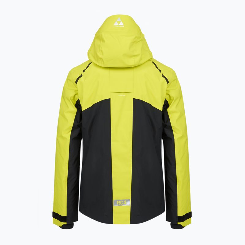 Herren-Skijacke Fischer RC4 fisher yellow 2