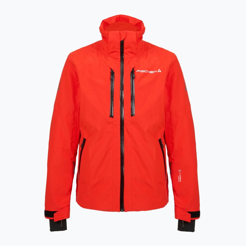Herren-Skijacke Fischer Thor red 6