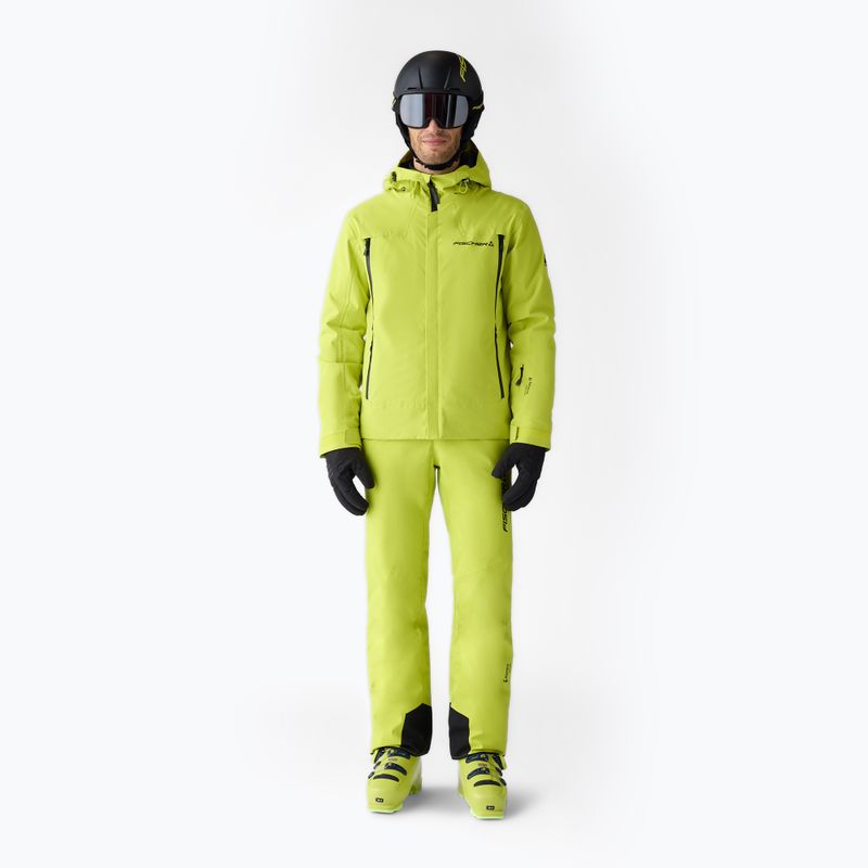 Herren-Skijacke Fischer Rush Jacket fischer yellow 2