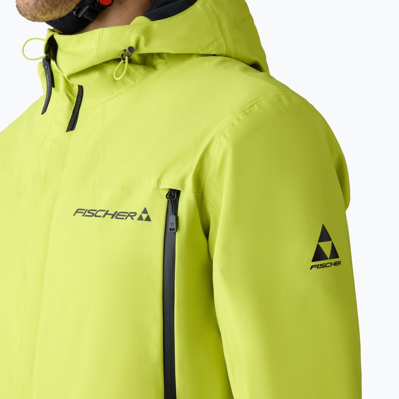 Herren-Skijacke Fischer Rush Jacket fischer yellow 4