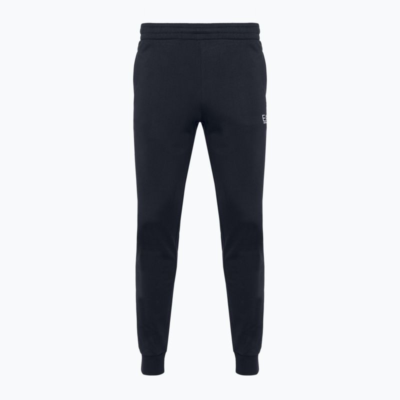 Hose Herren EA7 Emporio Armani Train Core ID Coft Slim night blue/silver logo