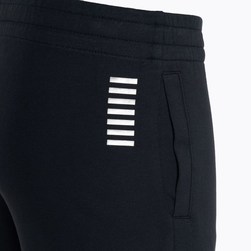 Hose Herren EA7 Emporio Armani Train Core ID Coft Slim night blue/silver logo 4