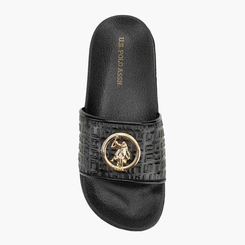 U.S.Polo Assn Damen Flip-Flops IVY002B schwarz 5