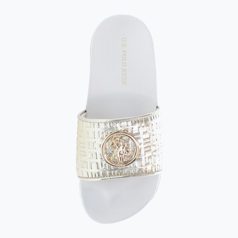 U.S.Polo Assn Damen Flip-Flops IVY002B gold 2