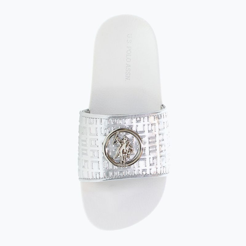U.S.Polo Assn Damen Flip-Flops IVY002B silber 2