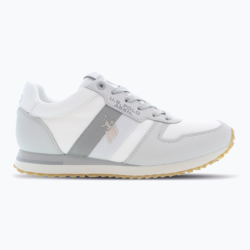 Herrenschuhe U.S. Polo Assn. XIRIO007B taupe/white