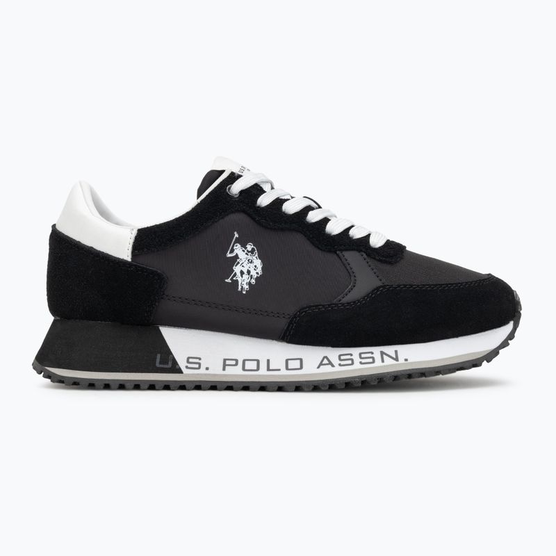 Herrenschuhe U.S. Polo Assn. CLEEF006B black/white 2