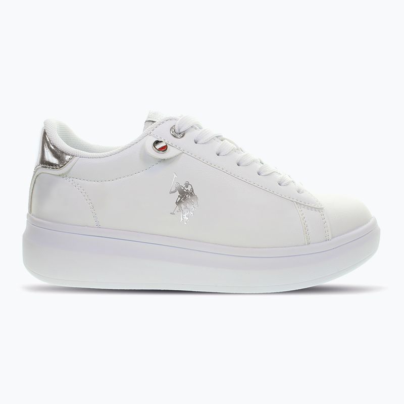 Schuhe Damen U.S. Polo Assn. CODY011 white/silver 8