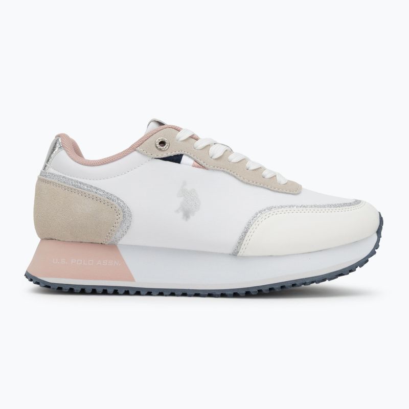 Damen Schuhe U.S. Polo Assn. SACHA007 weiß/rosa 2