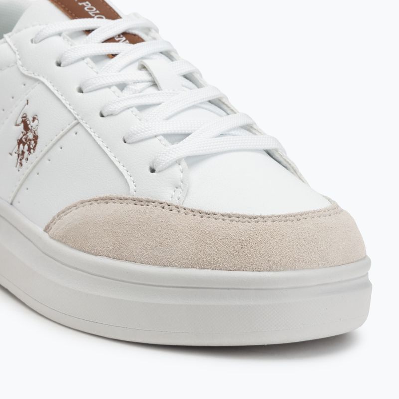 Herrenschuhe U.S. Polo Assn. CODY003B weiß/hellbraun 7