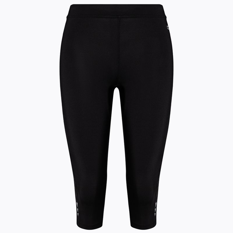 Damen 3/4 CMP Laufleggings schwarz 3C88376T/65AL
