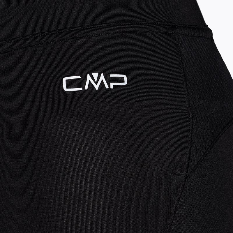 Damen 3/4 CMP Laufleggings schwarz 3C88376T/65AL 4