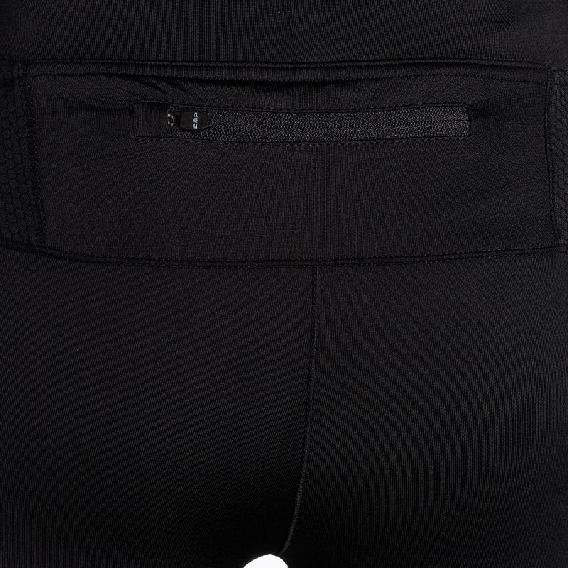 Damen 3/4 CMP Laufleggings schwarz 3C88376T/65AL 5