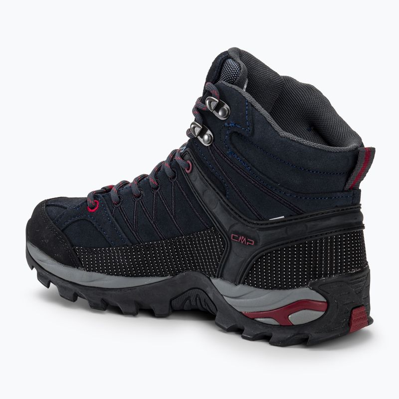 Trekkingschuhe Herren CMP Rigel Mid asphalt/syrah 3