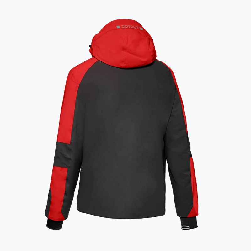Herren-Skijacke DOTOUT Slope chinese red/black beauty 2