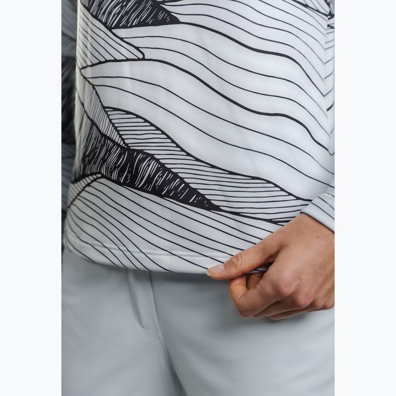 Damen-Sweatshirt DOTOUT Peaks print outline col/black beauty 3