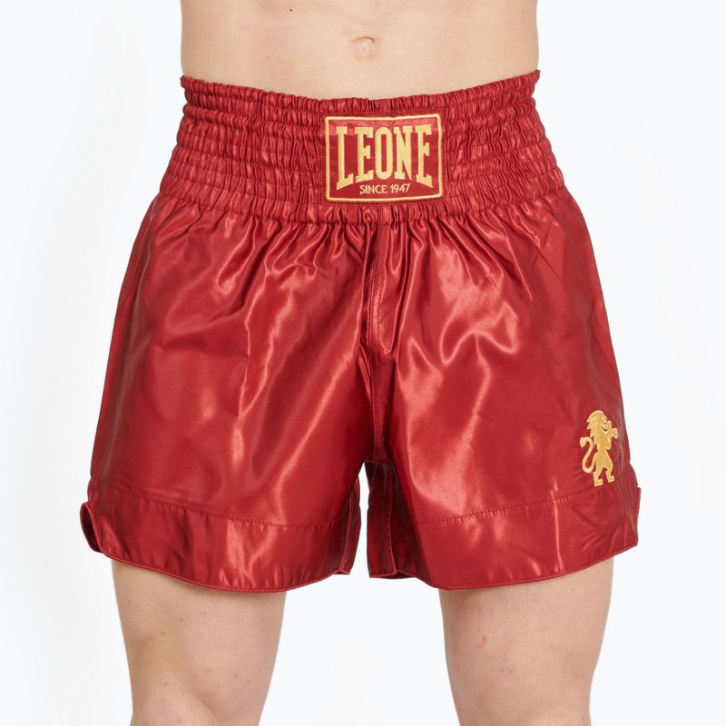 Herren-Boxershorts LEONE 1947 Basic 2 rot
