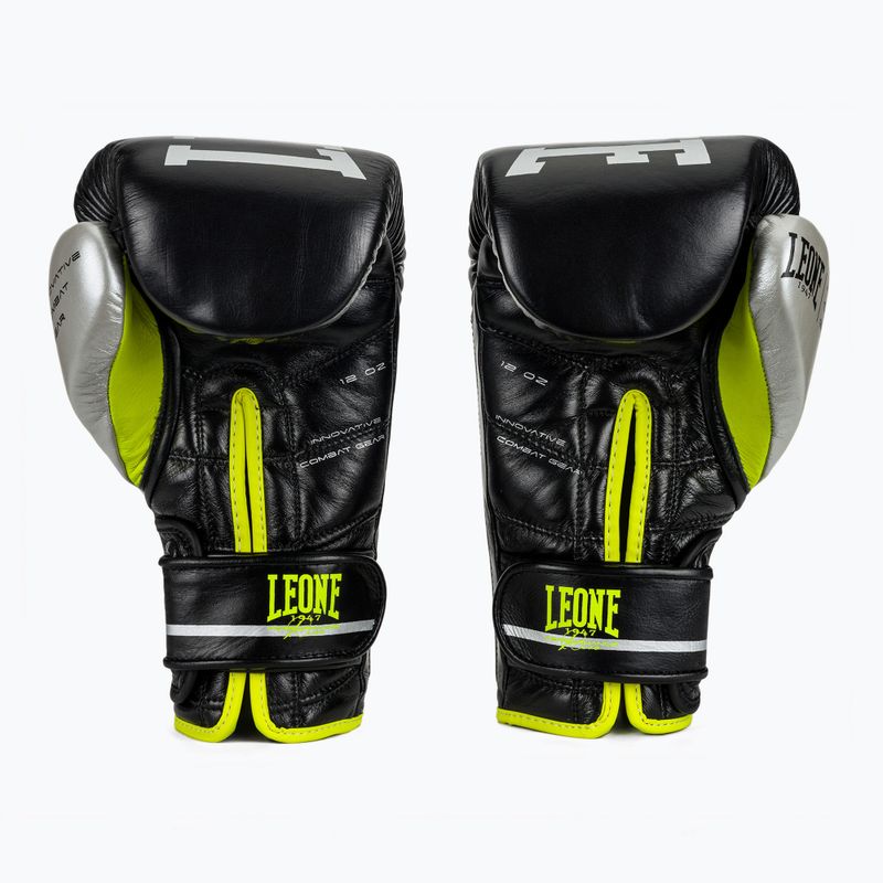 LEONE Boxhandschuhe 1947 Revo Performance Fluo schwarz 3