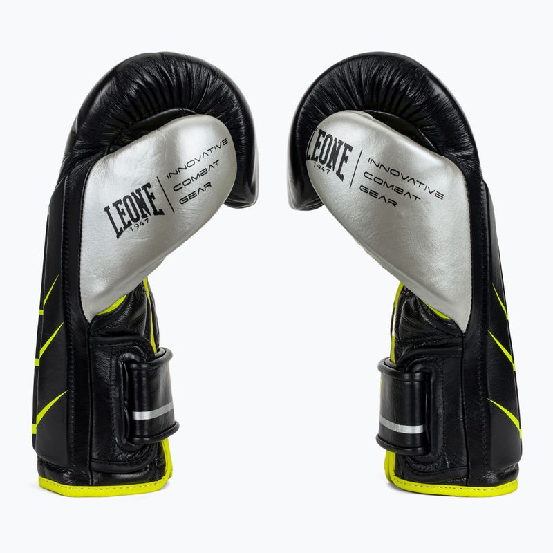LEONE Boxhandschuhe 1947 Revo Performance Fluo schwarz 4