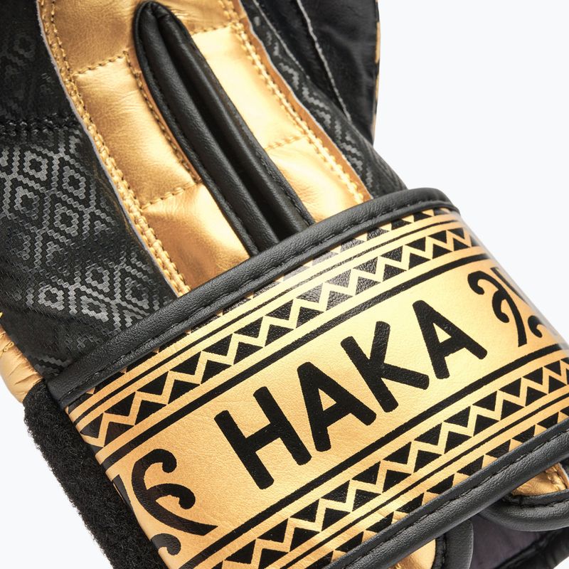 Boxhandschuhe LEONE 1947 Haka black/gold 7