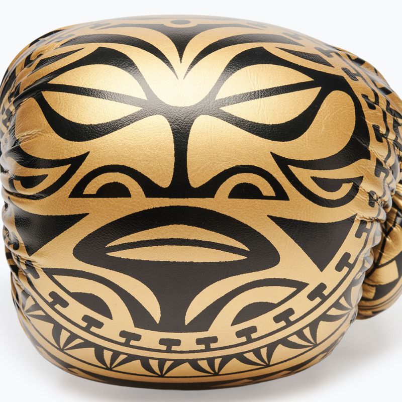 Boxhandschuhe LEONE 1947 Haka black/gold 8