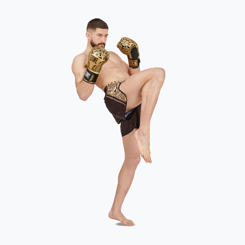 Boxhandschuhe LEONE 1947 Haka gold/golden 10