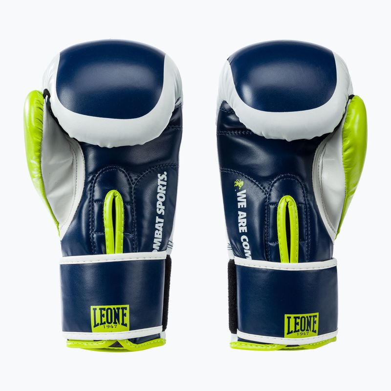 LEONE 1947 Logo Wacs Boxhandschuhe blau 2