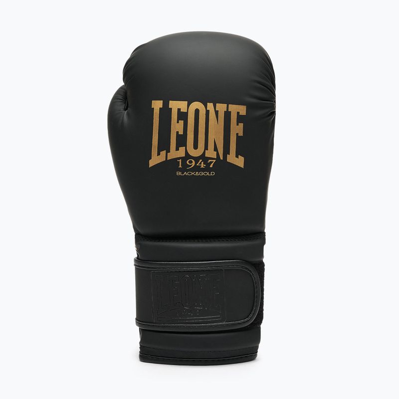 Boxhandschuhe LEONE 1947 Idol black/gold 3
