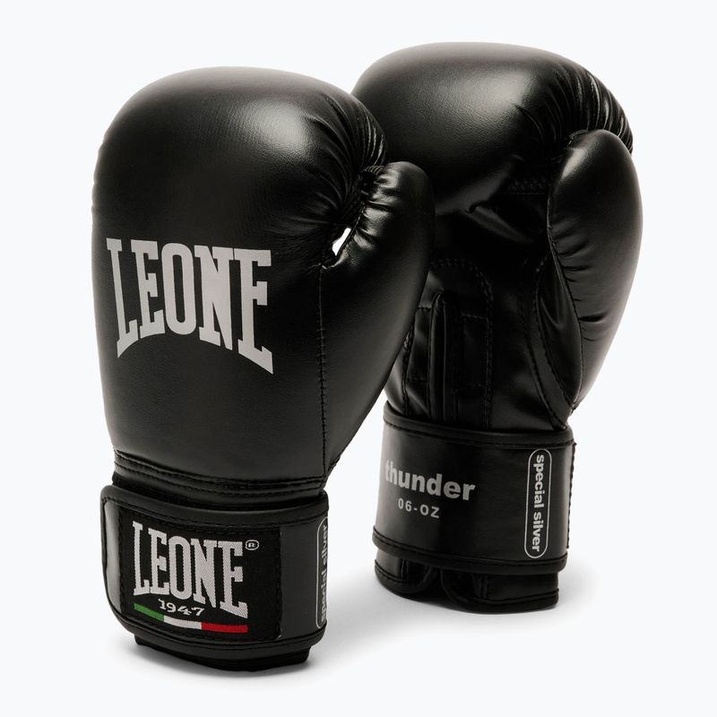 LEONE Kinder-Boxhandschuhe 1947 Thunder Jr schwarz