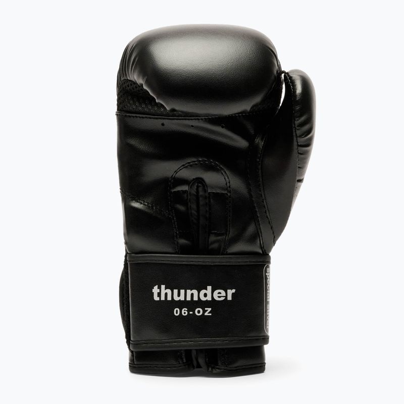 LEONE Kinder-Boxhandschuhe 1947 Thunder Jr schwarz 3