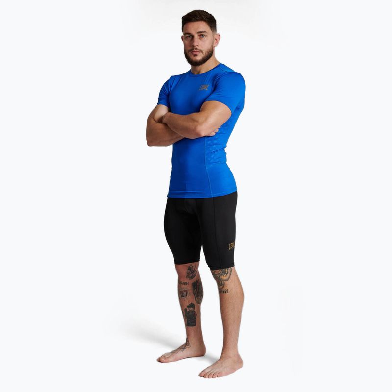 Herren Rashguard LEONE 1947 Compresion blau 2