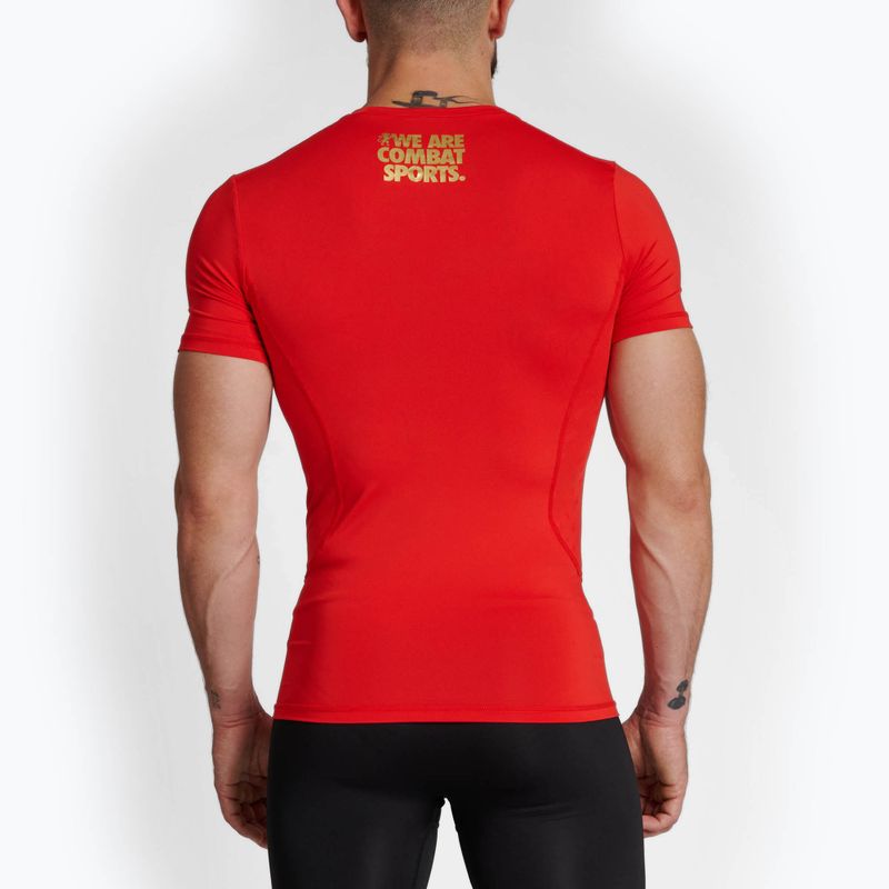 Rashguard Herren LEONE 1947 Compresion red 2