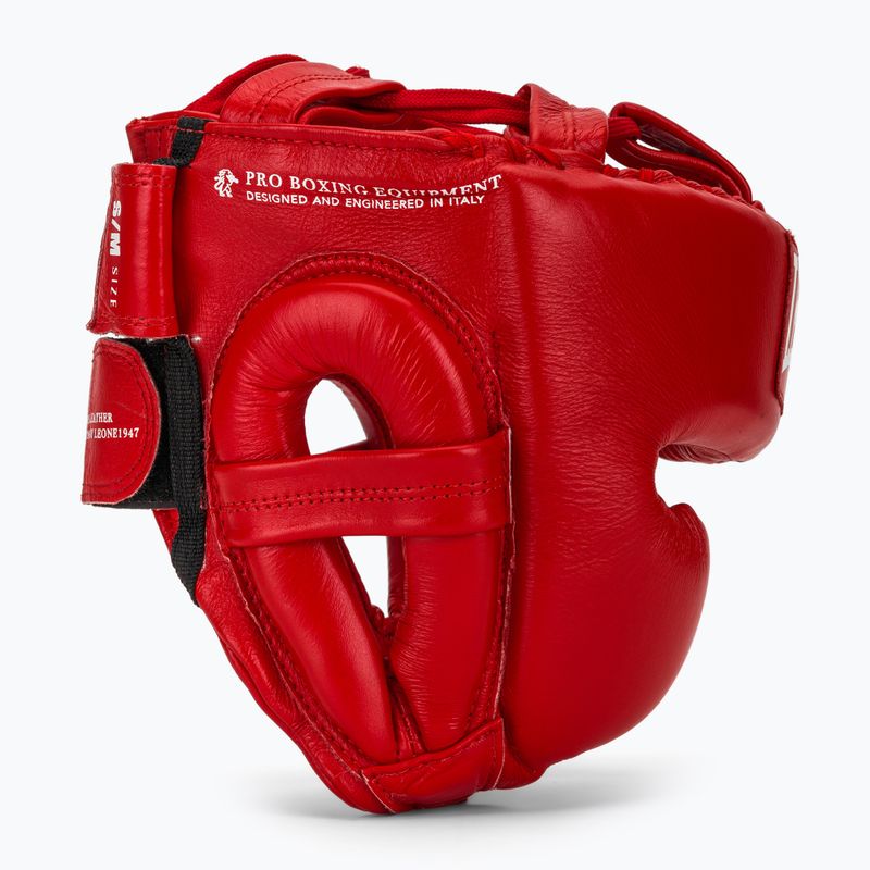 Boxhelm LEONE 1947 Der Größte rot 2