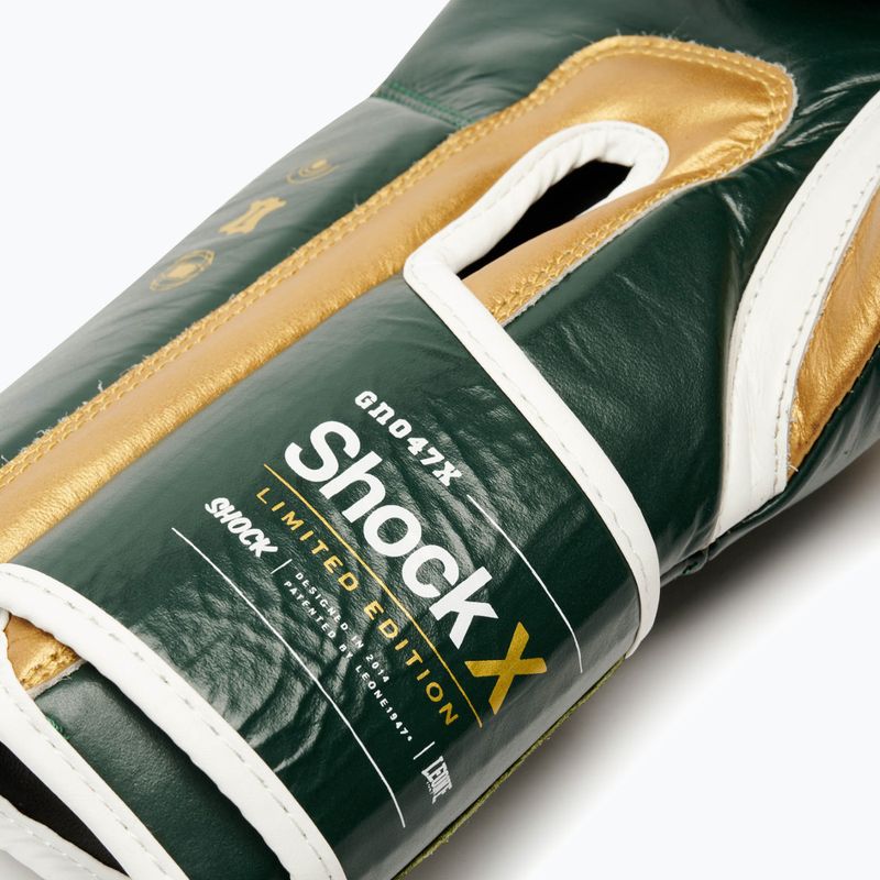 Boxhandschuhe LEONE 1947 Shock X green 9