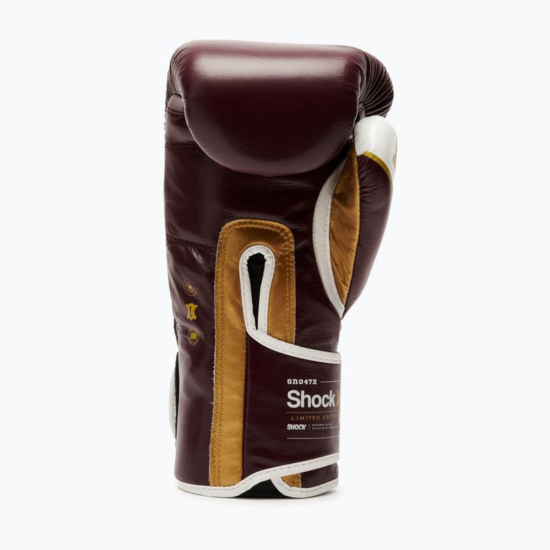 Boxhandschuhe LEONE 1947 Shock X burgundy 4