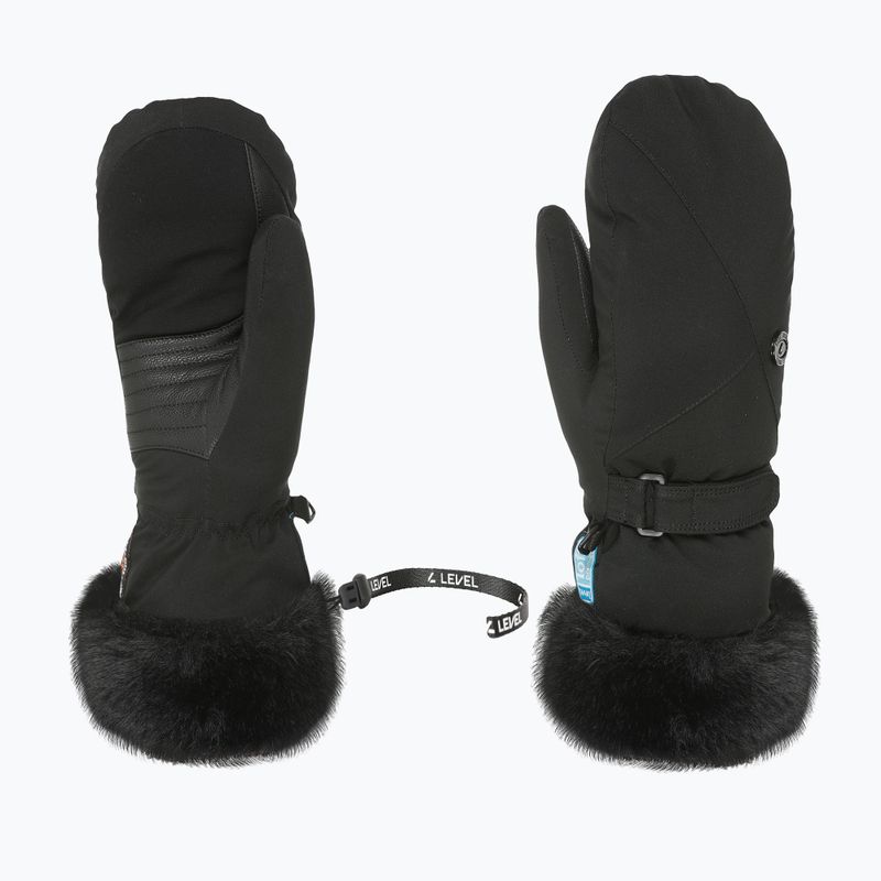 Damen-Skihandschuhe Level Jolie Mitt pink black