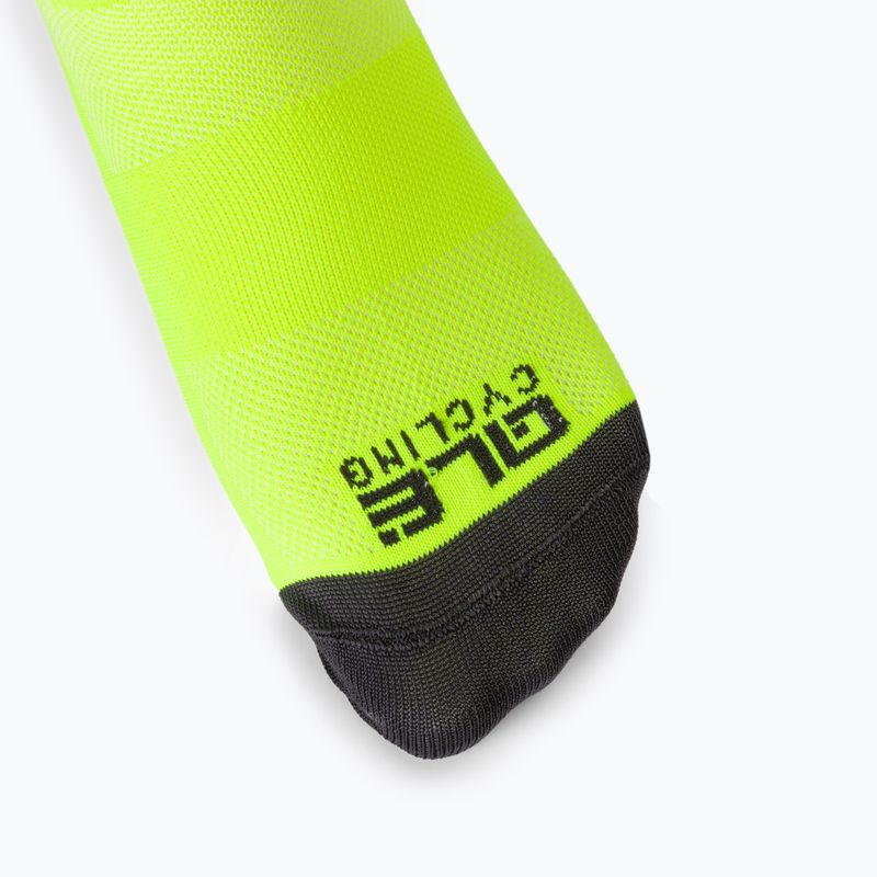 Alé Team Radsocken gelb L14746017 3