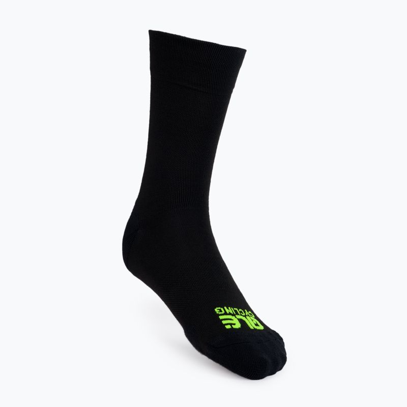 Alé Team Klimatik Radsocken schwarz und gelb L09140118