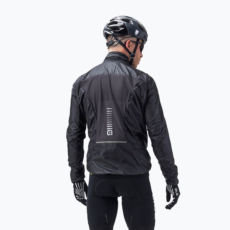 Herren Alé Giubbino Licht Pack Radfahren Jacke schwarz L15040119 2