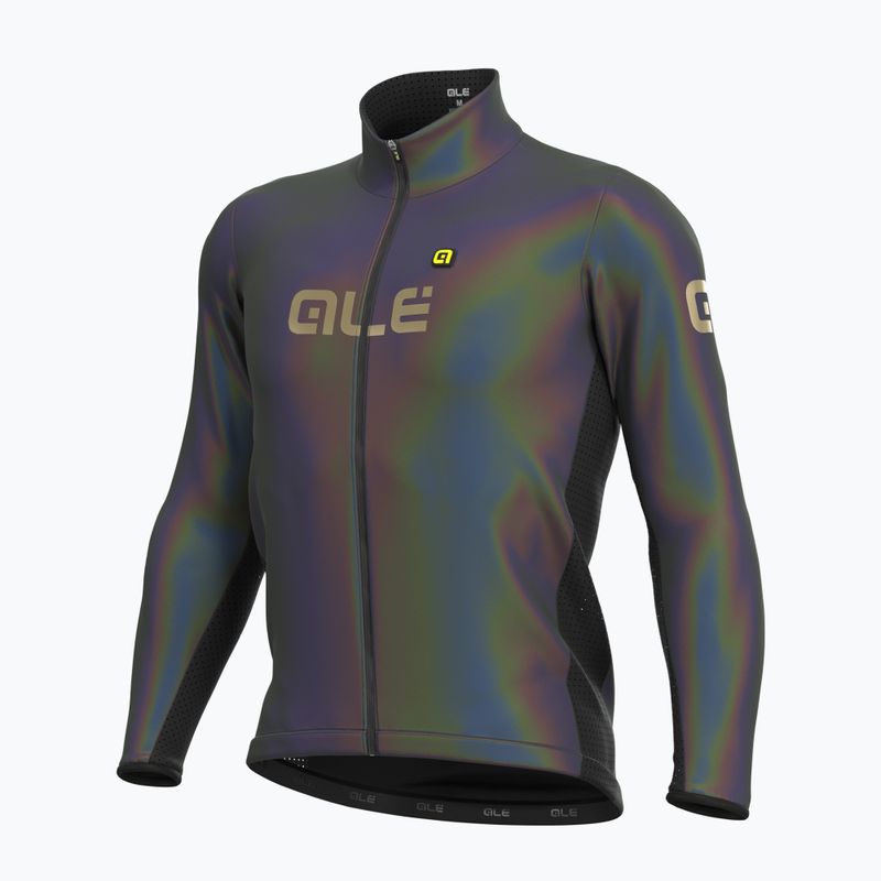 Herren Alé Giubbino schillernde reflektierende Fahrrad Jacke L20036519