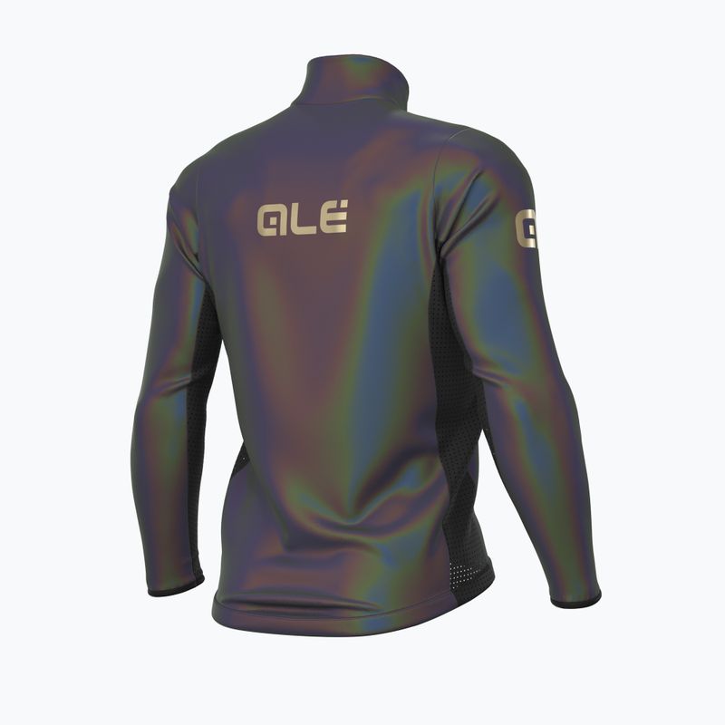 Herren Alé Giubbino schillernde reflektierende Fahrrad Jacke L20036519 2